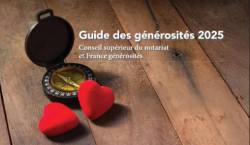 Parution de la nouvelle édition du Guide des générosités 2025